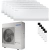 Samsung Condizionatore Samsung Cebu S2 penta split 7000+9000+9000+9000+9000 BTU inverter A++ wifi unità esterna 10 kW codice prodotto AJ100TXJ5KG/EU/AR50F07C1AHNEU_1/AR50F09C1AHNEU_4