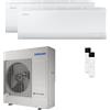 Samsung Condizionatore Samsung Cebu S2 dual split 24000+24000 BTU inverter A++ wifi unità esterna 10 kW codice prodotto AJ100TXJ5KG/EU/AR50F24C1AHNEU_2
