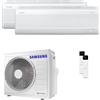 Samsung Condizionatore Samsung Windfree Avant S2 dual split 9000+24000 BTU inverter A++ wifi unità esterna 8 kW codice prodotto AJ080TXJ4KG/EU/AR70F09C1AWNEU_1/AR70F24C1AWNEU_1