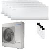 Samsung Condizionatore Samsung Cebu S2 quadri split 12000+12000+12000+12000 BTU inverter A++ wifi unità esterna 10 kW codice prodotto AJ100TXJ5KG/EU/AR50F12C1AHNEU_4