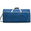 Amazon Basics Borsone da Viaggio Extra Large (98L), Borsa per Attrezzatura Sportiva con Tasche Multiple con Zip, Materiale in Nylon Leggero e Resistente, Capacità di 23kg, Blu Navy, 82 x 43 x 43 cm