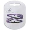CELESTE Srl Clic Clac Glitter Celeste 2 Pezzi