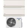 Panasonic Condizionatore Panasonic Dual Split Inverter serie TZ 9+9 con CU-2Z41TBE R-32 Wi-Fi Integrato 9000+9000