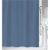 Spirella Tenda da Doccia Poliestere Primo 240x200 cm Blu