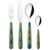 Guzzini - FUSION Set di 24 Posate - Verde Smeraldo - 28195069