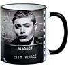 Elbenwald Supernatural tazza Sam & Dean Winchester in prigione per la stampa a 320 ml di nero