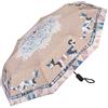 VON LILIENFELD® Ombrello Pieghevole Rosina Wachtmeister: Brunello Tascabile Automatico Leggero Stabile Colorato Arte Gatto