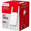 Mercusys Ripetitore Range Extender Wi-Fi AC1900 Mercusys ME50G Dual Band Gigabit Port