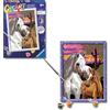 Ravensburger - Creart Serie D Cavalli Al Tramonto | Kit Pittura Bambini | Dipingere Con I Numeri Include Tutto Il Necessario | Giochi Bambini 9 Anni O Più | Creart 9 Anni