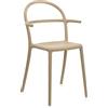 Kartell Generic C, Tortora, 52 x 83.5 x 51 cm, 2 unità