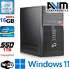 Fujitsu PC Fujitsu Esprimo P556 Windows 11 Intel i5-6400 16GB DDR4 SSD 1TB WiFi Desktop