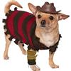 Rubie's unisex adulto incubo su Elm Street Freddy Krueger costume per animali domestici forniture per feste, multicolore, collo S 12 circonferenza 17 indietro 11 US
