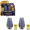 Mattel Buzz Lightyear Assortimento Iperspazio Danni da Combattimento Navetta Spaziale Zyclops e Zyclops Action Figure da 4,5 cm, veicolo lungo 9,6 cm, Giocattolo per Bambini 4+ Anni, HHJ96