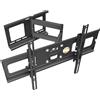 RICOO Supporto TV parete R05 Girevole Inclinabile Televisore 40"-75" 102-191 cm Staffa universale Televisione LED/LCD/Curvo VESA 300 x 200-600 x 400