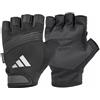 adidas, Performance Guanti Unisex, Grigio, Small (Palmo 18-19 cm)