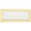 GINORI 1735 VASSOIO RETTANGOLARE 28x12 CM, DIVA GIALLO PASTELLO