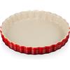 LE CREUSET TORTIERA ROSSO CILIEGIA, GRES PORCELLANATO ROSSO CHERRY (CILIEGIA), M - 24 cm