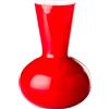 VENINI SPA VASO IDRIA, VETRO MURANO ROSSO, M 706.42 - H 23 x L 16 cm