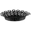 ALESSI CESTINO VIMINI, BM21 NERO, L - 27 cm (27 x h 5,5 cm, kg 0,5)