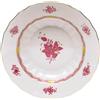 HEREND PIATTO FONDO 24 CM, APPONYI ROSA