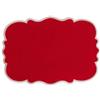 BITOSSI HOME SET DI 4 TOVAGLIETTE IN TESSUTO, SMERLO ROSSO