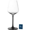 Villeroy & Boch SET 4 CALICI VINO ROSSO, MANUFACTURE ROCK NERO