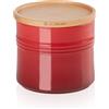 LE CREUSET BARATTOLO GRES VETRIFICATO, 10 CM O 14 CM ROSSO CHERRY (CILIEGIA), L - 14 cm x 12 cm, 1.1 lt