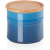 LE CREUSET BARATTOLO GRES VETRIFICATO, 10 CM O 14 CM BLU MARSIGLIA, L - 14 cm x 12 cm, 1.1 lt