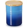 LE CREUSET BARATTOLO GRES VETRIFICATO, 10 CM O 14 CM AZURE BLU, M - 10 x 12 cm, 0.54 lt