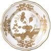 GINORI 1735 PIATTO PANE 17 CM, GOLD COLLECTION AURUM, ORO & BIANCO