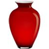 ONLYLUX VASO OPALE AURORA ROSSO, M: h 38.5 x L 25 cm