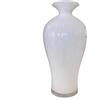 ONLYLUX VASO OPALE AURORA BIANCO, L - h 42 x L 21 cm