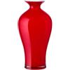ONLYLUX VASO OPALE AURORA ROSSO, L - h 42 x L 21 cm