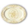 BITOSSI HOME VASSOIO OVALE 30,5 CM, ROSE GIALLO OCRA