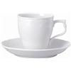 ROSENTHAL CLASSICO TAZZA CAFFE CON PIATTO, SANSSOUCI BIANCO