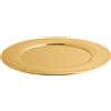 SAMBONET SOTTOPIATTO / PIATTO PRESENTAZIONE SPHERA ORO