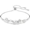 SWAROVSKI BRACCIALE CONSTELLA, CRYSTAL PEARL, BIANCO, PLACCATO RODIO 5705618
