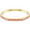 SWAROVSKI BRACCIALE RIGIDO MATRIX, BAGUETTE ROSA, M