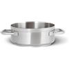 PADERNO CASSERUOLA BASSA ACCIAIO 2 MANICI, SERIE 1100 d 16 x h 7,5 cm - 1,3 lt