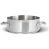PADERNO CASSERUOLA BASSA ACCIAIO 2 MANICI, SERIE 1100 d 28 x h 11 cm - 6,7 lt