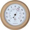 NeXtime 4302BR Lily Termometro, Marrone, 22 cm
