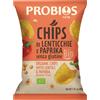 PROBIOS Chips di Lenticchie e Paprika 40 grammi