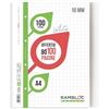 RAMBLOC RICAMBIO A4 RINFORZATO Rambloc FSC 100 gr. Pacco da 4 Ricambi 10MM (400 pagine totali) Massima Durabilità e Qualità per Tutte le Tue Esigenze di Scrittura e Archiviazione