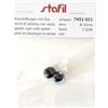 Occhi di Plastica con Asola 10mm
