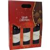 Due Esse Christmas Box Portabottiglia 3 Posti Scenario Merry Christmas