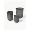 DBKD Set di 3 vasi per piante Out Stripe - Grigio