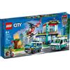 LEGO 60371 City Police Quartier generale veicoli d''emergenza