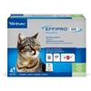 EFFIPRO DUO spot-on soluz 4 pipette 0,5 ml 50 mg + 60 gatti da 1 a 6 Kg pz Pipette monodose