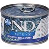 Farmina N&d Dog Ocean Sea Merluzzo & Zucca Puppy 140 g Mangime