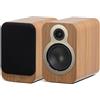 Q ACOUSTICS 3030c PIN OAK COPPIA DIFFUSORI BOOKSHELF NUOVI